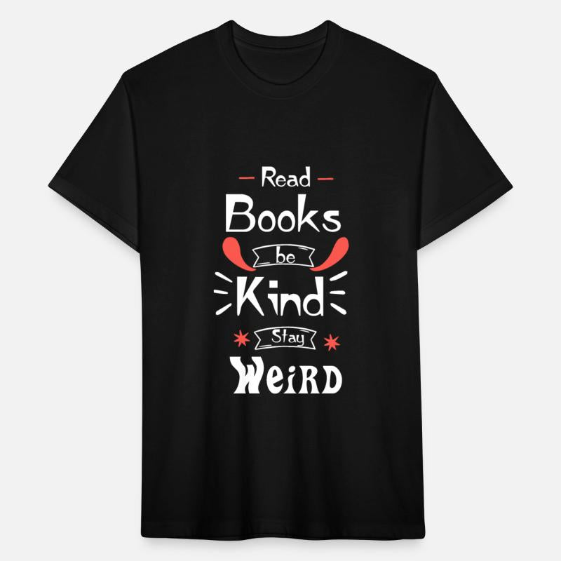 read books be kind stag weird