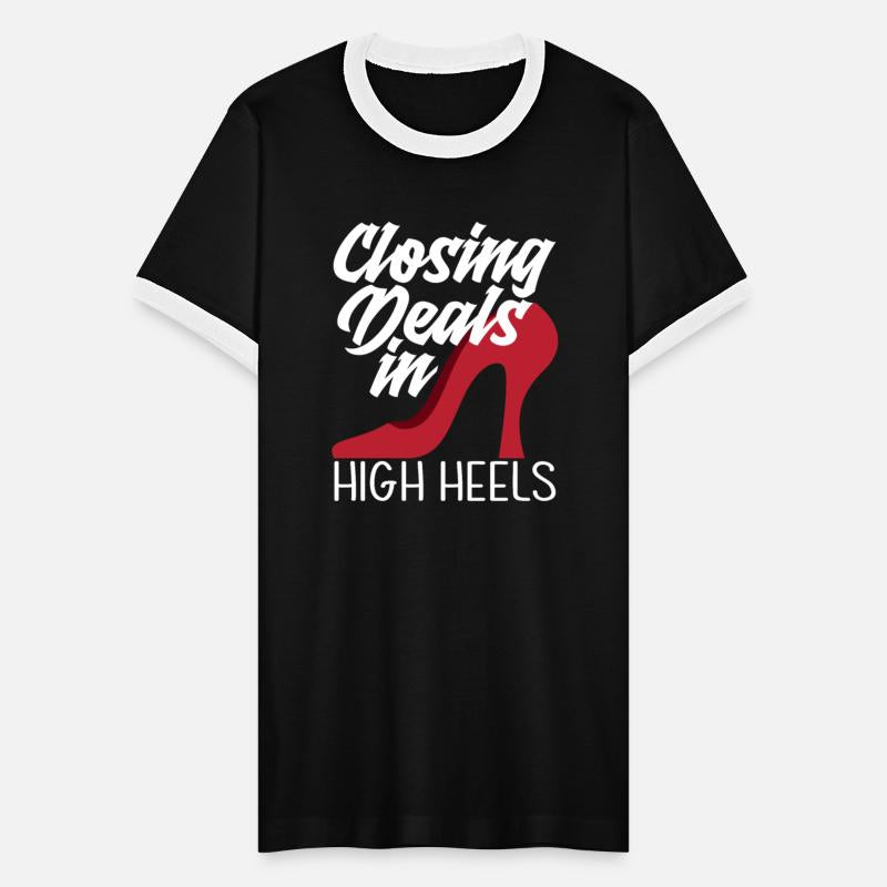 Real Estate Agent High Heels Lady Woman