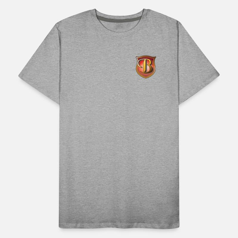 Red Badge with Letter B