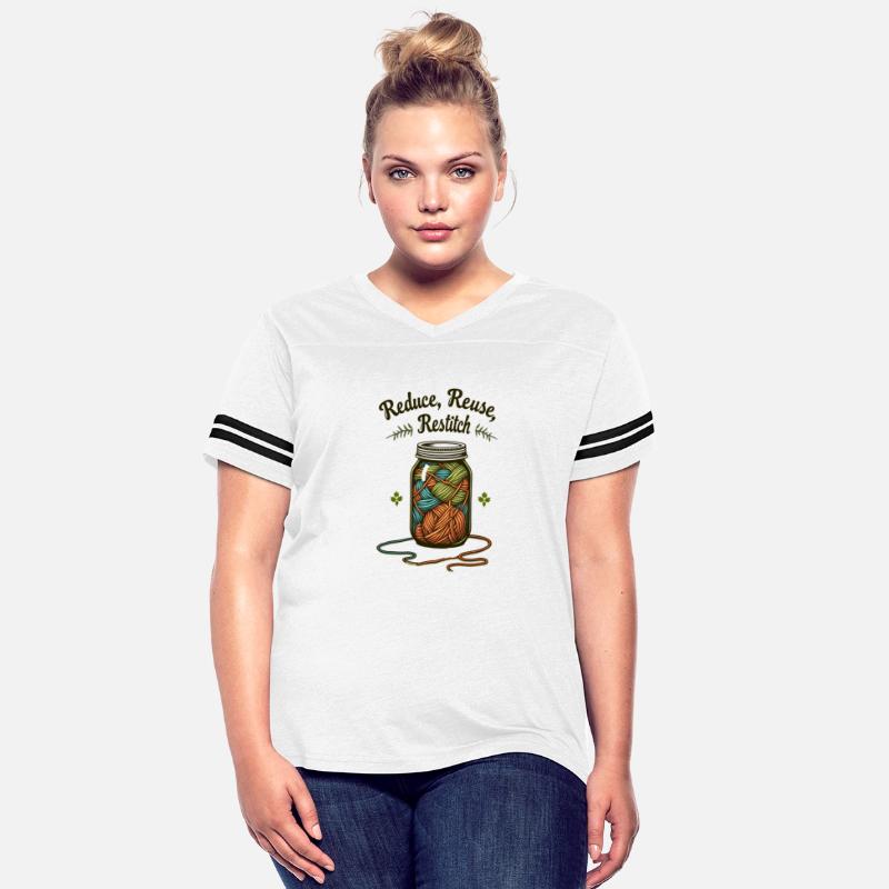 Reduce, Reuse, Restitch Eco-Friendly Mason Jar Tee