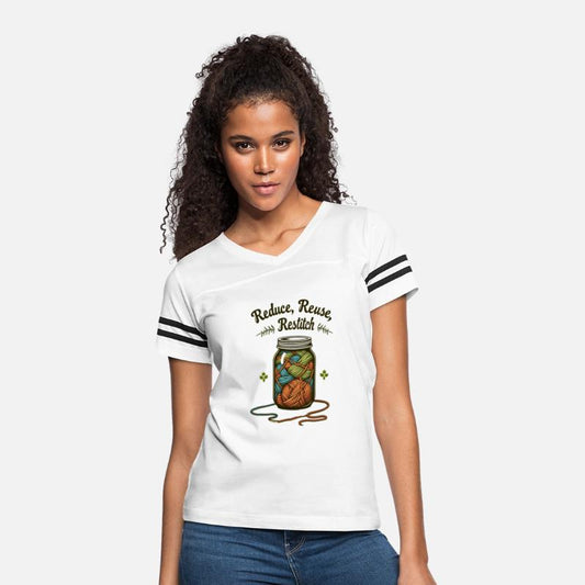 Reduce, Reuse, Restitch Eco-Friendly Mason Jar Tee