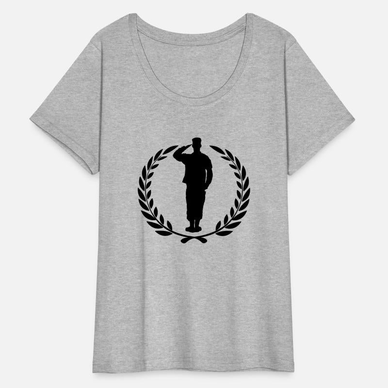 Respect greeting laurel wreath