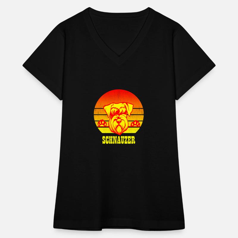 Retro sunset Dog Lover design vintage