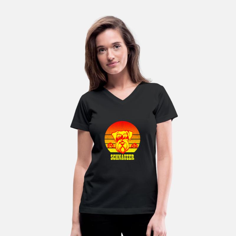 Retro sunset Dog Lover design vintage