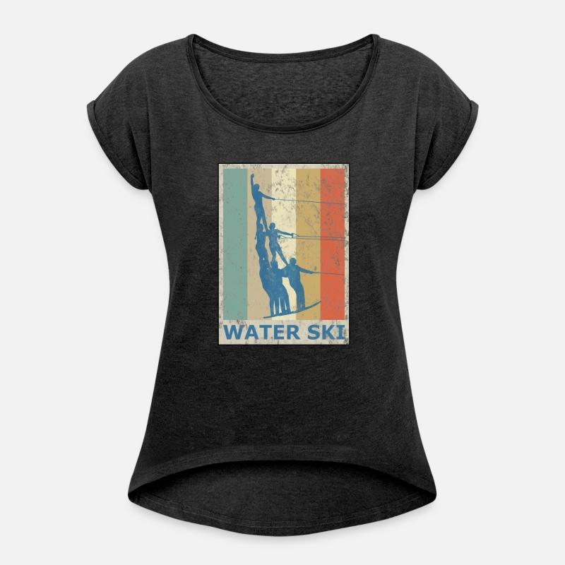 Retro Vintage Style Water Ski Water Sports