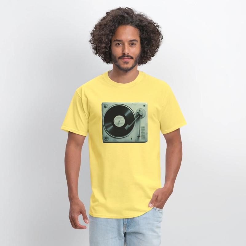 Retro Vinyl Record Player