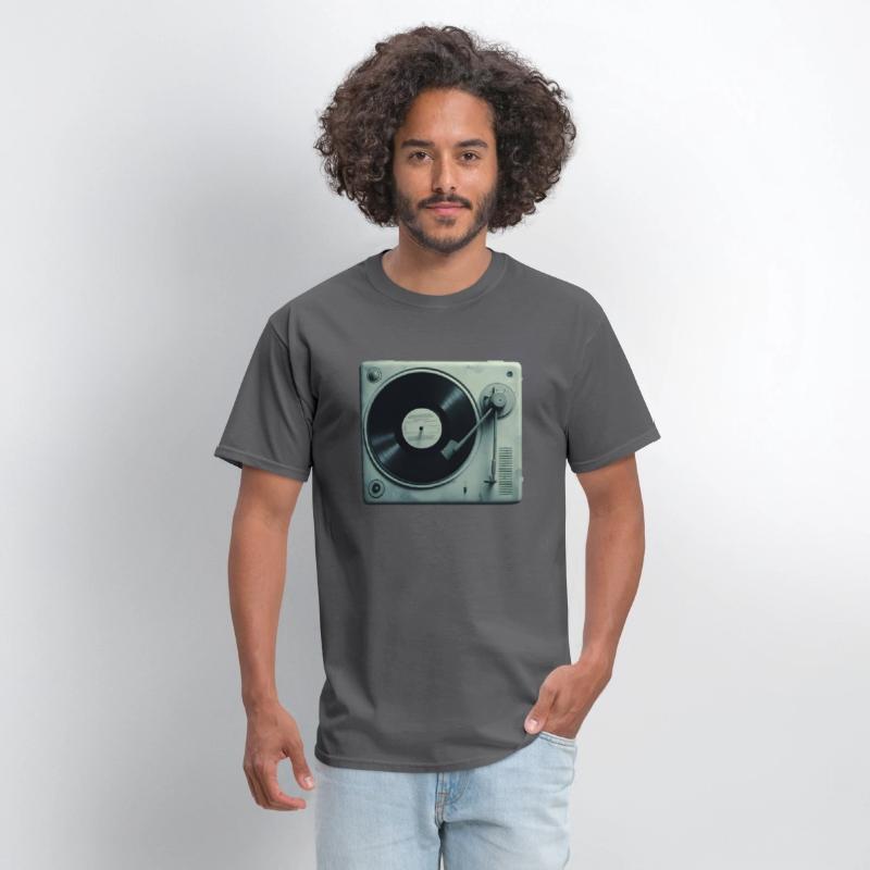 Retro Vinyl Record Player