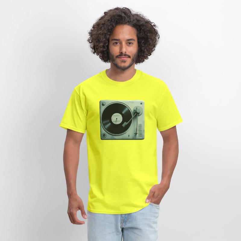 Retro Vinyl Record Player