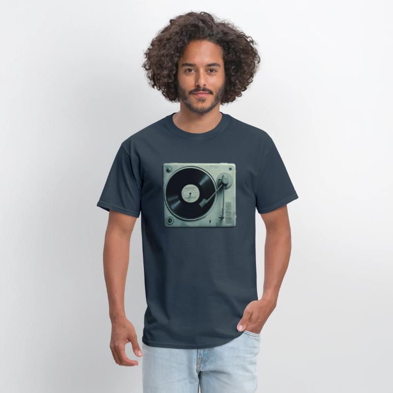 Retro Vinyl Record Player