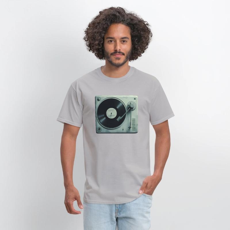 Retro Vinyl Record Player