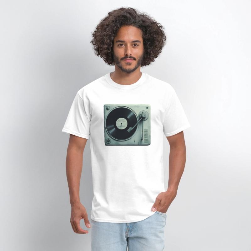 Retro Vinyl Record Player