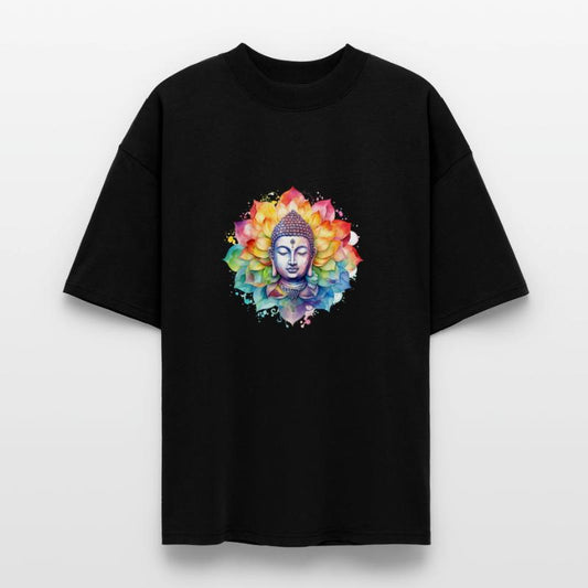 Retro Zen Lotus Flower Mandala Buddha