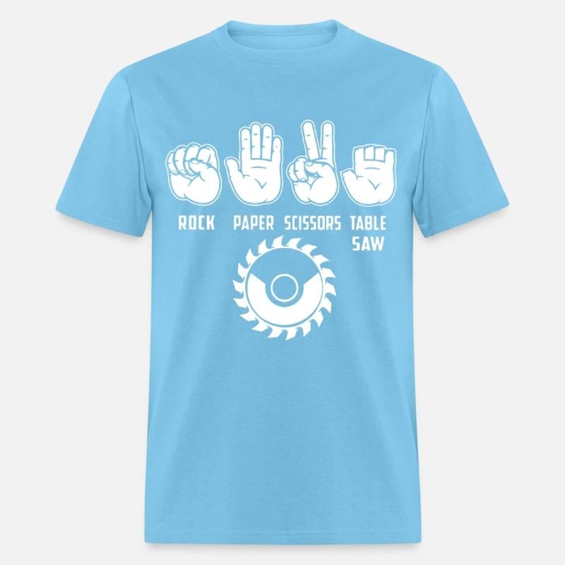 rock paper scissors table saw carpenter engineer