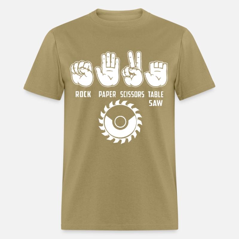 rock paper scissors table saw carpenter engineer