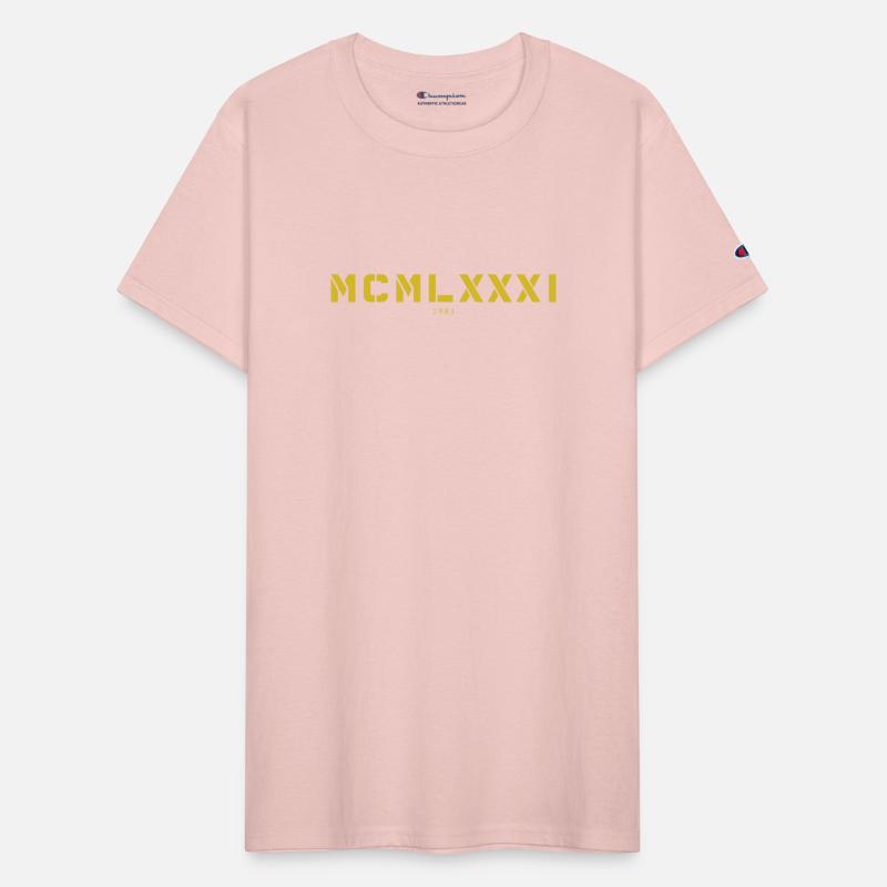 Roman numeral Year of birth Made in 1981