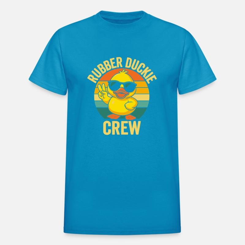 Rubber Duckie Crew Retro Peace Sign