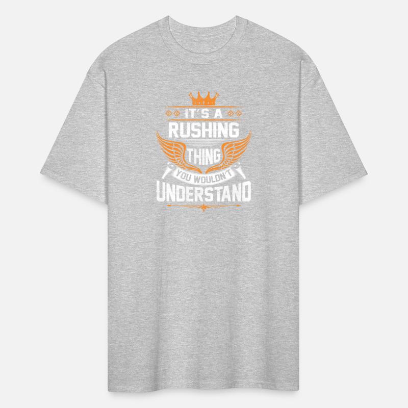 Rushing Name T Shirt - Rushing Things Name Gift It