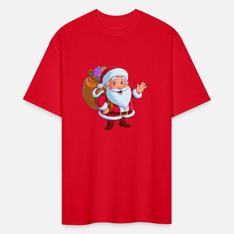 Santa Claus Carrying Presents Design!