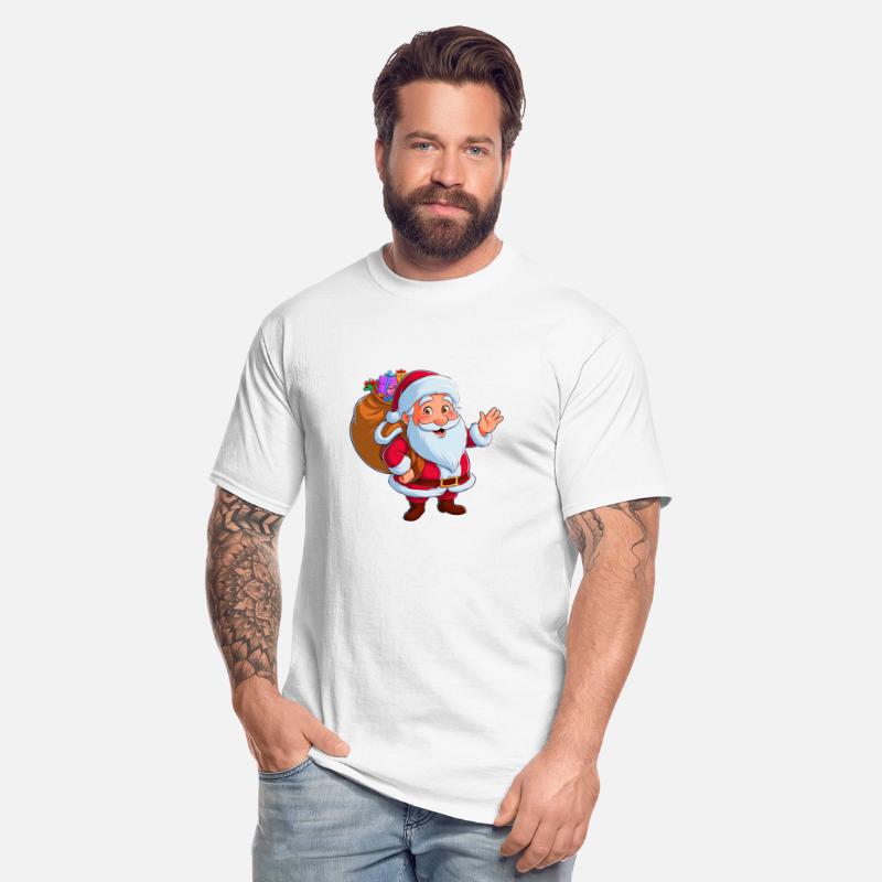 Santa Claus Carrying Presents Design!