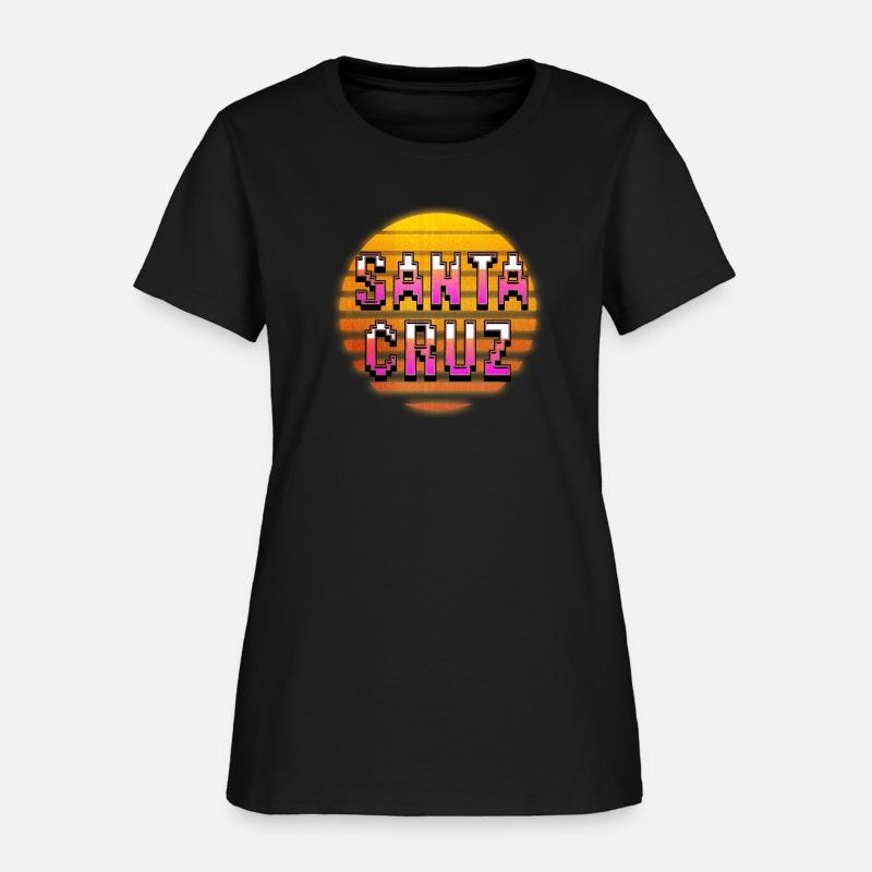 Santa Cruz Retro Pixel Design
