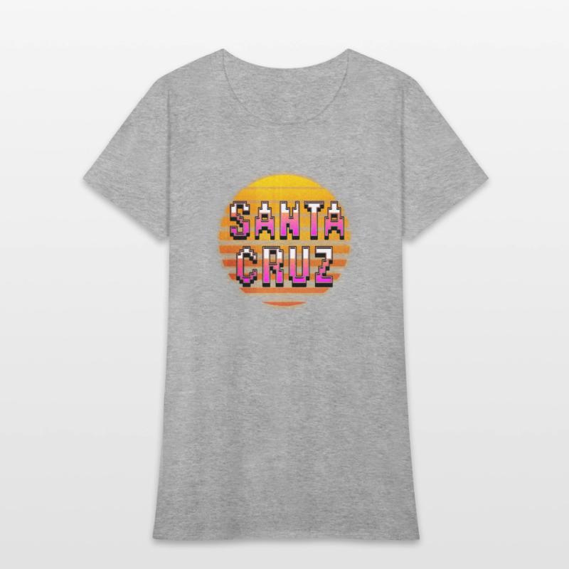 Santa Cruz Retro Pixel Design