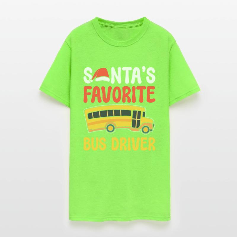 Santa's Favorite Bus Driver School Driver