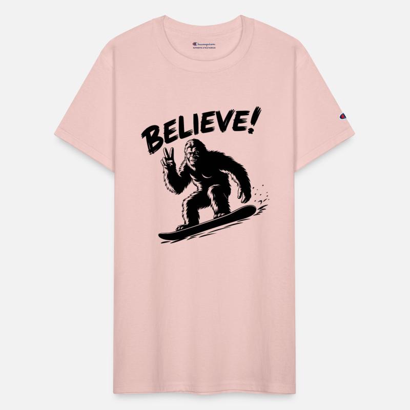 Sasquatch Bigfoot Snowboard Snowboarder