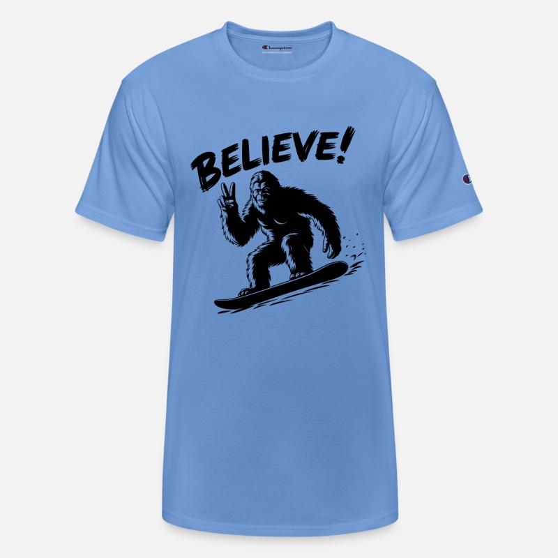 Sasquatch Bigfoot Snowboard Snowboarder