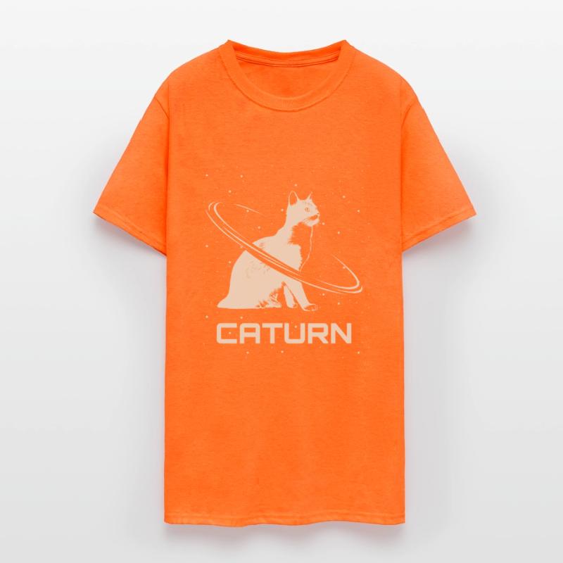 Saturn Caturn Cat Planet Space
