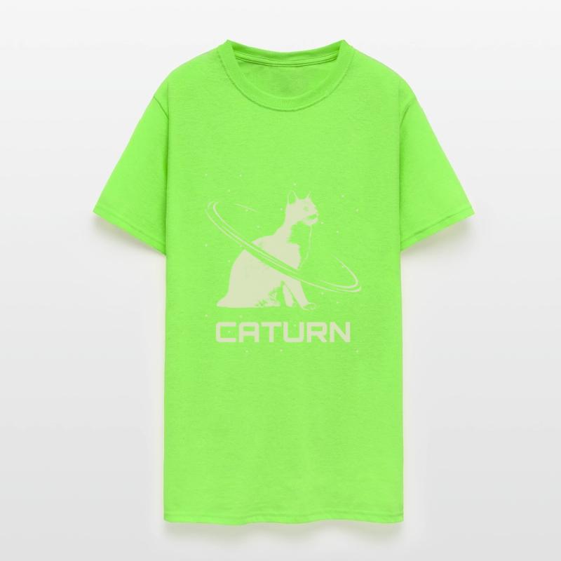 Saturn Caturn Cat Planet Space