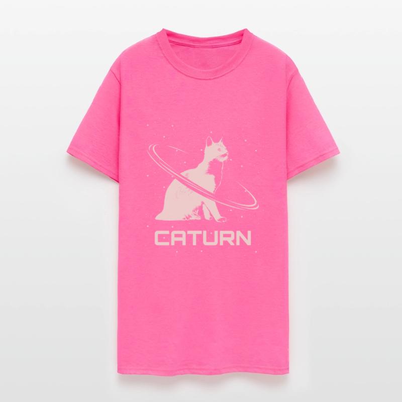 Saturn Caturn Cat Planet Space