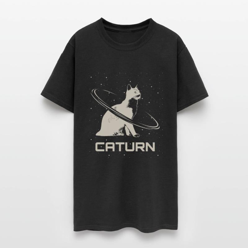 Saturn Caturn Cat Planet Space