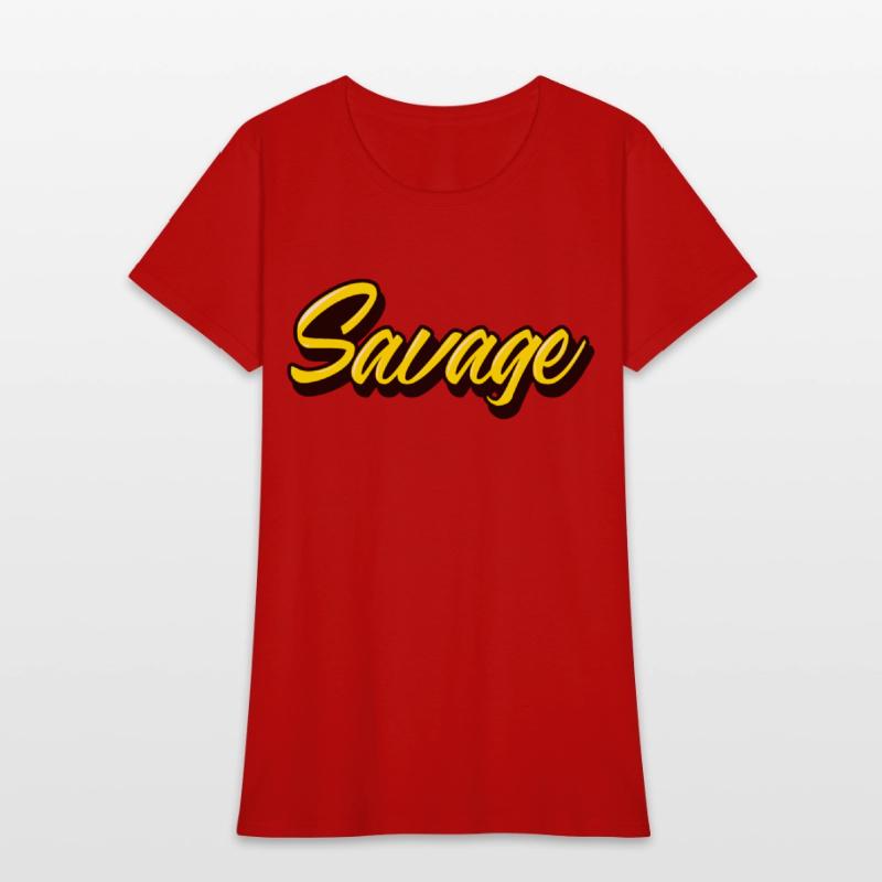 savage yellow script