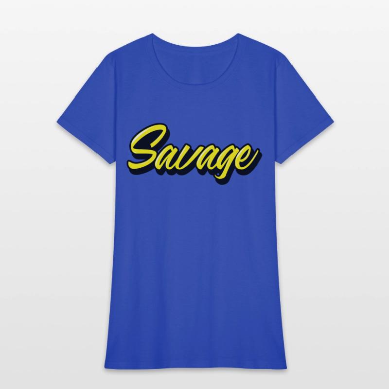 savage yellow script