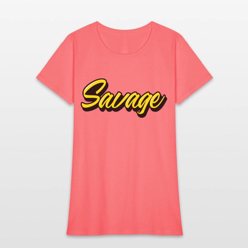 savage yellow script