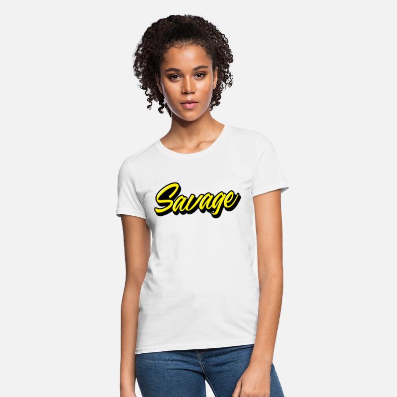savage yellow script
