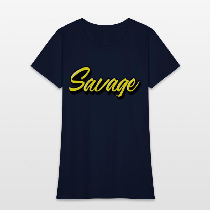 savage yellow script