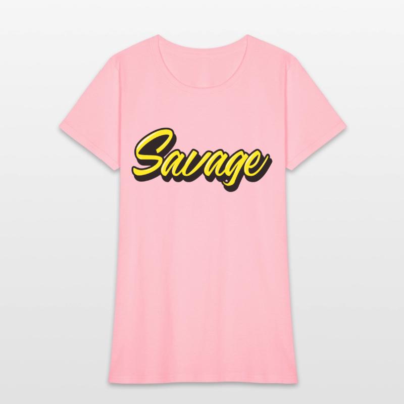 savage yellow script