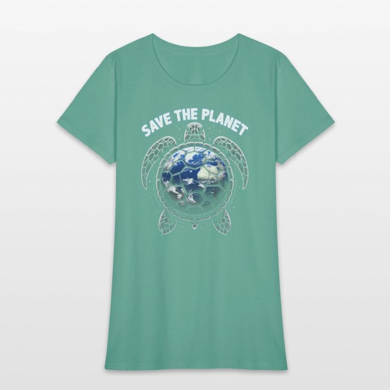 Save The Planet Turtle Environment Ocean Earth Day