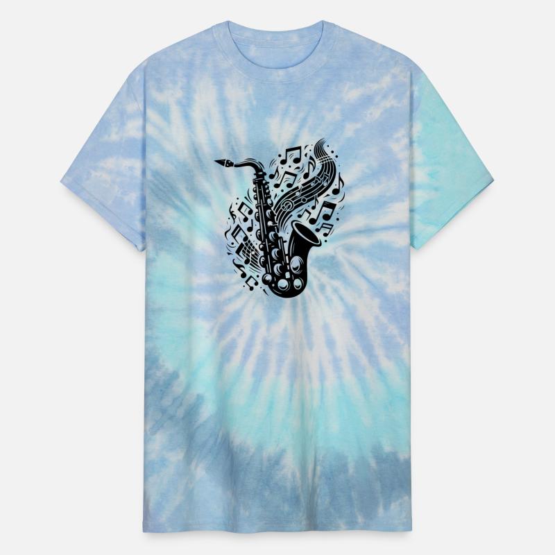 Saxophone With Flying Music Sheet Music