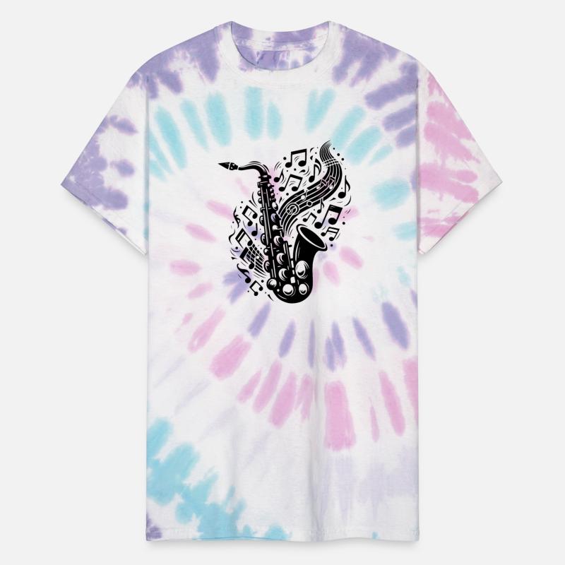 Saxophone With Flying Music Sheet Music