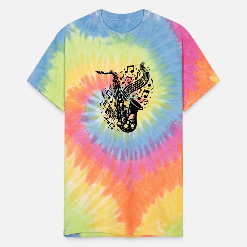 Saxophone With Flying Music Sheet Music