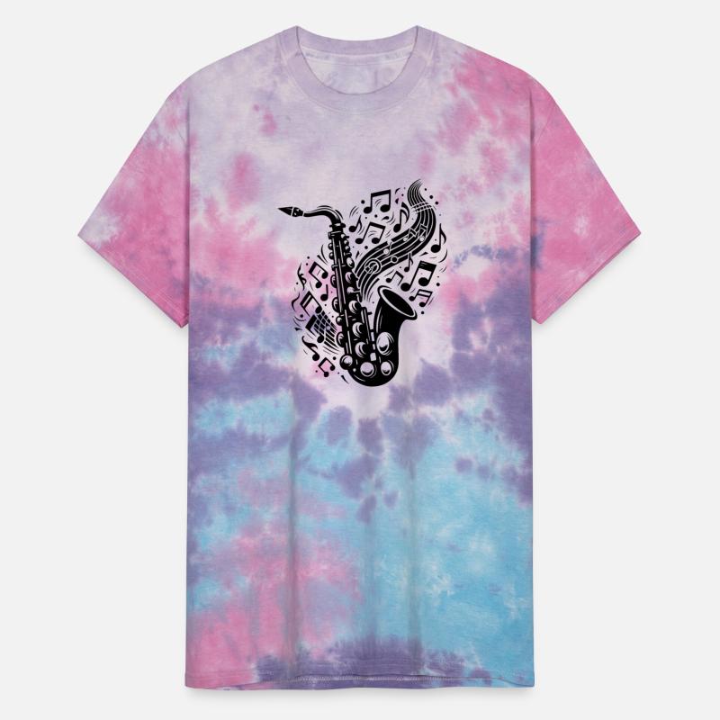 Saxophone With Flying Music Sheet Music