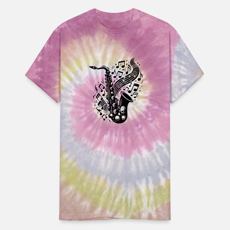 Saxophone With Flying Music Sheet Music