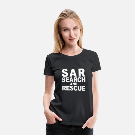 Search And Rescue Sar Front Back Print Search And