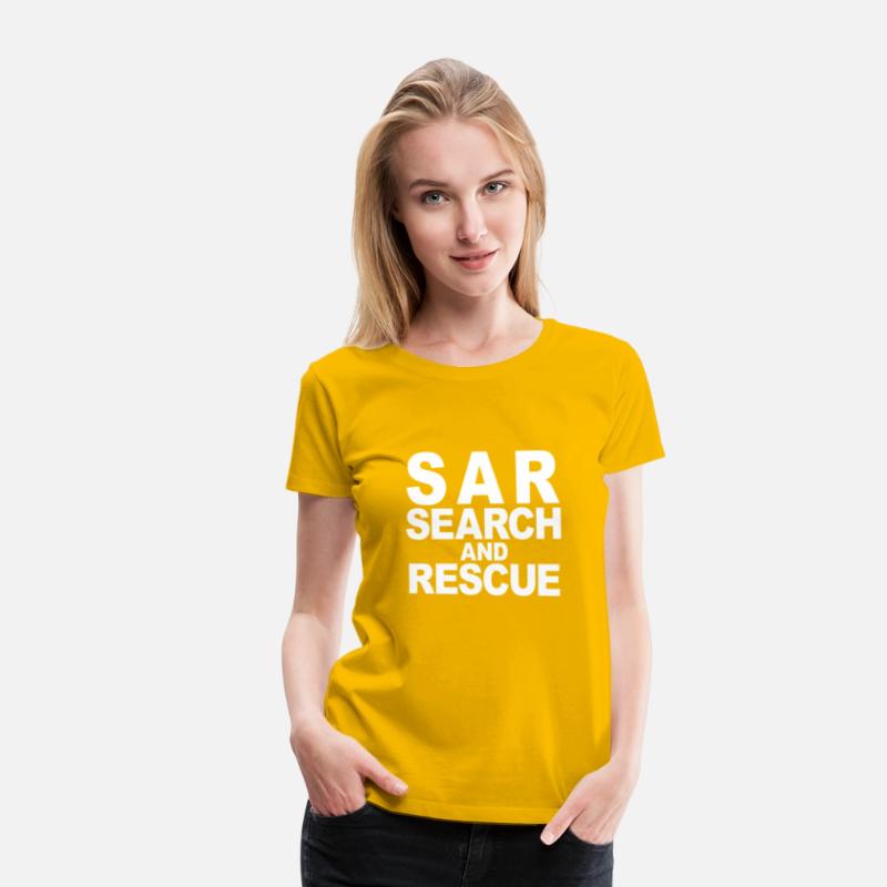 Search And Rescue Sar Front Back Print Search And