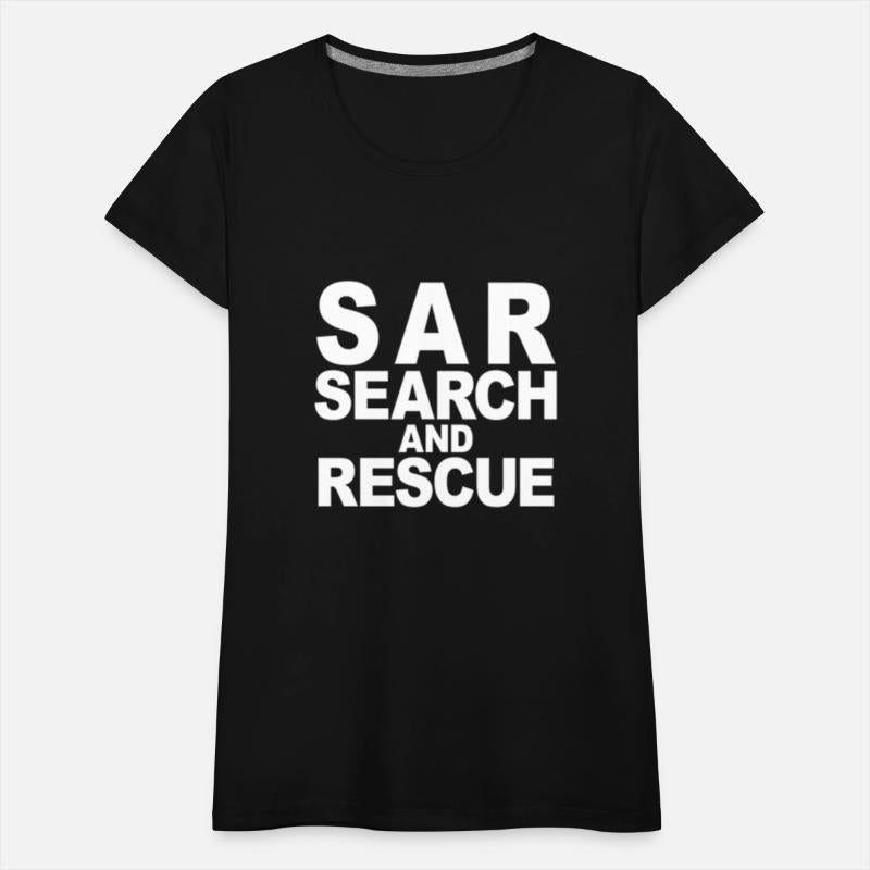 Search And Rescue Sar Front Back Print Search And