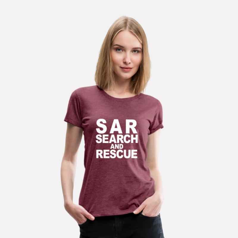 Search And Rescue Sar Front Back Print Search And