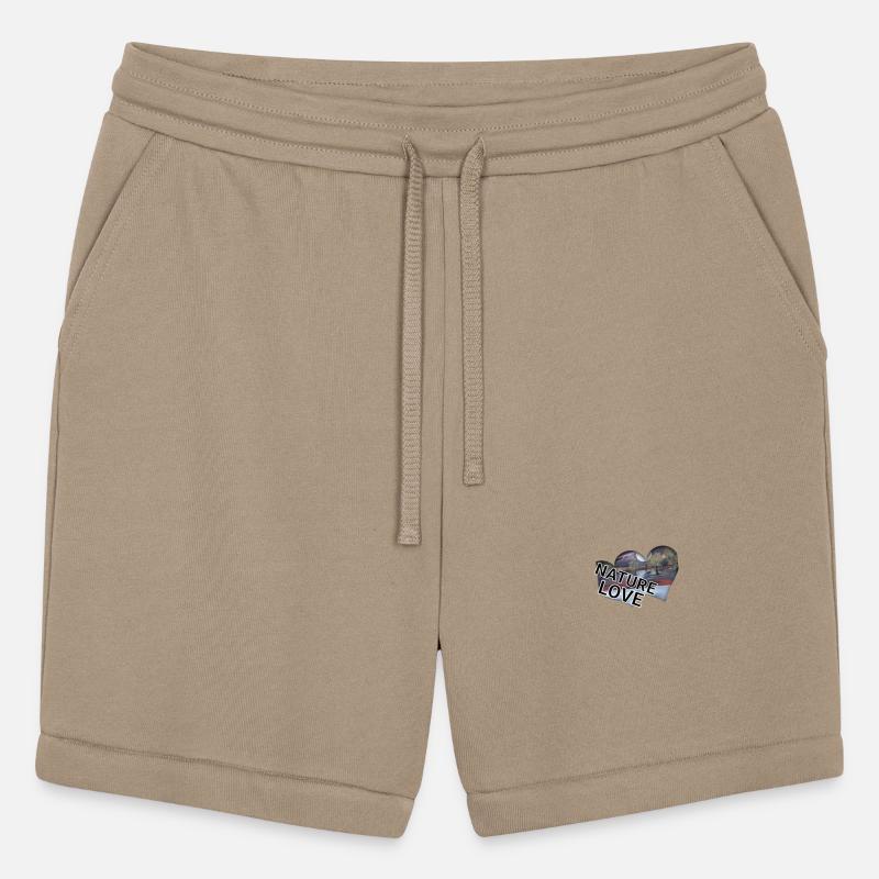 Serene Nature Landscape Heart Design