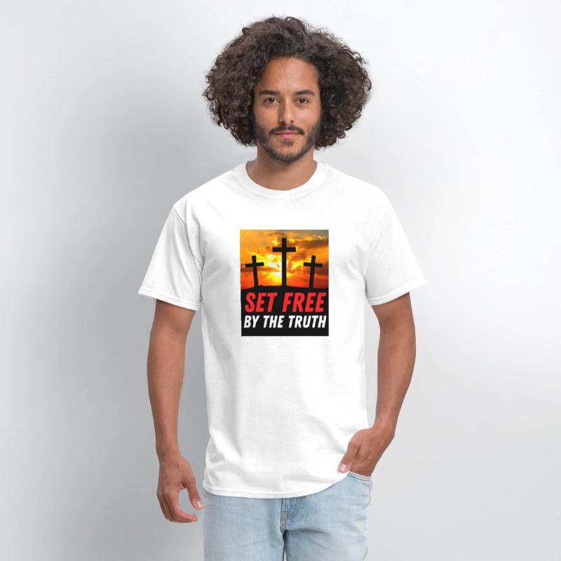 Set Free By The Truth - Christian Quote